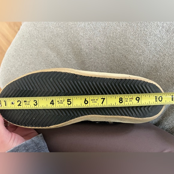 COPY - Golden Goose Francy black suede with white splatter paint sz 39 sz9 - Picture 9 of 10